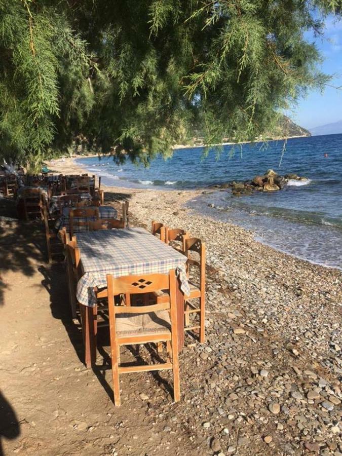 فيلا Eratous Seaside House Agii Dimitrios ke Panteleimon المظهر الخارجي الصورة